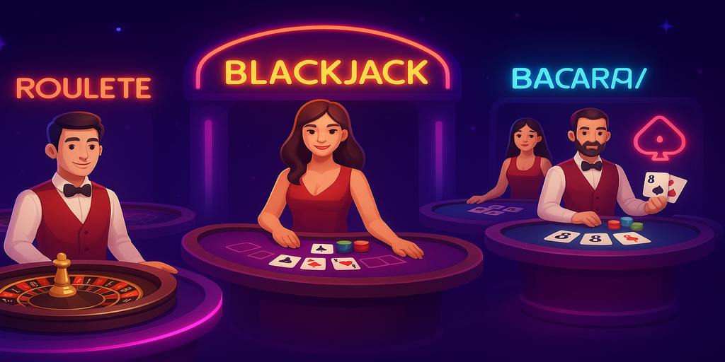 Live Casino at Playamo casino – Play with Real Dealers